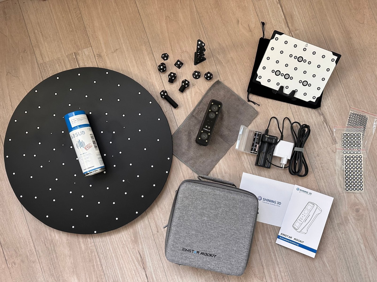 EINSTAR Rockit Professionele 3D Scanner + Software & Extra's, Ophalen of Verzenden, Nieuw