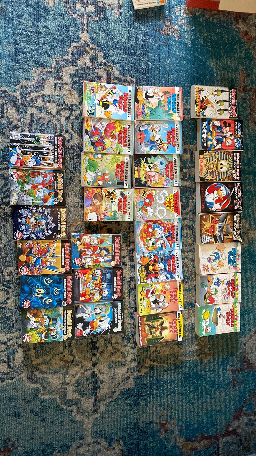 Dubbel/Thema pockets Donald Duck, Boeken, Meerdere stripboeken, Ophalen, Gelezen