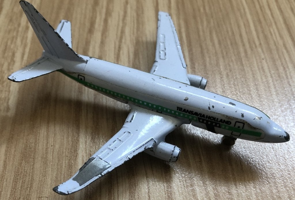 TRANSAVIA HOLLAND - VLIEGTUIGJE - 9 CM, Verzamelen, Ophalen of Verzenden, Zo goed als nieuw