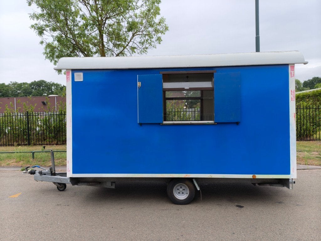 Atec schaftwagen, bouwkeet, bouwjaar 2012, Ophalen, Gebruikt, Bouwkeet, Schaftwagen