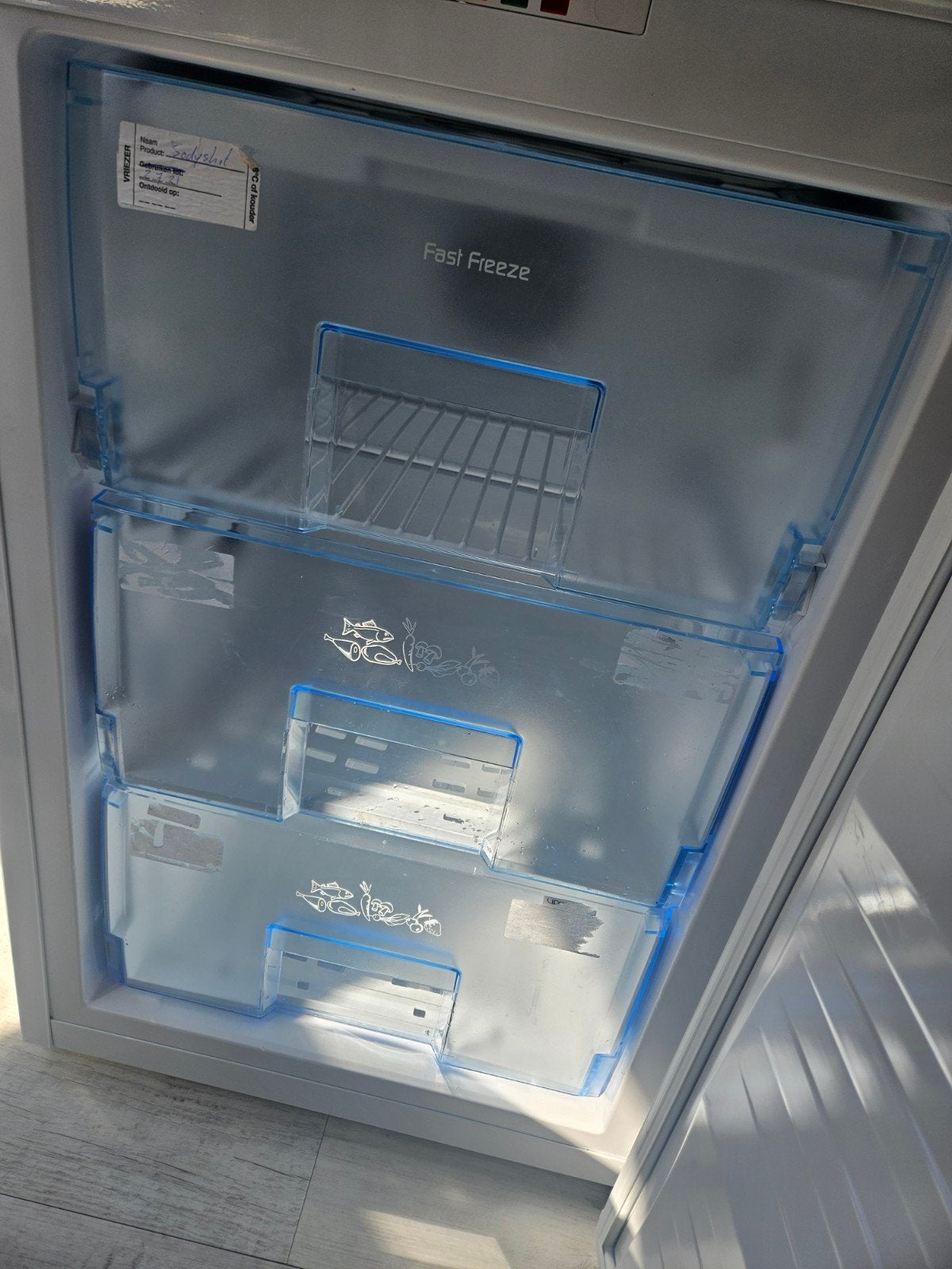 BEKO tafelmodel vriezer No Frost, Gebruikt, Minder dan 60 cm, Vrijstaand, Ophalen