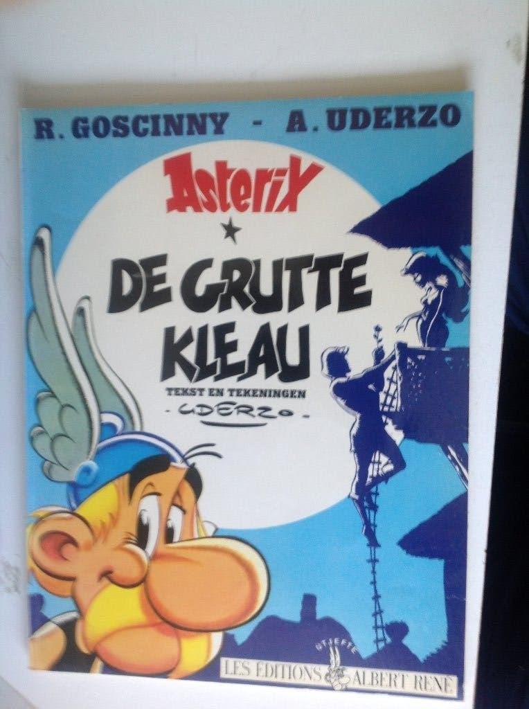 Asterix "De grutte kleau", Fries uitgave, Gelezen, Eén stripboek, Ophalen of Verzenden, Goscinny & Uderzo