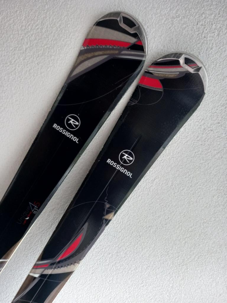 Rossignol unique 4s met skistokken (izgs) top ski's, Ophalen of Verzenden, 160 tot 180 cm, Ski's, Rossignol