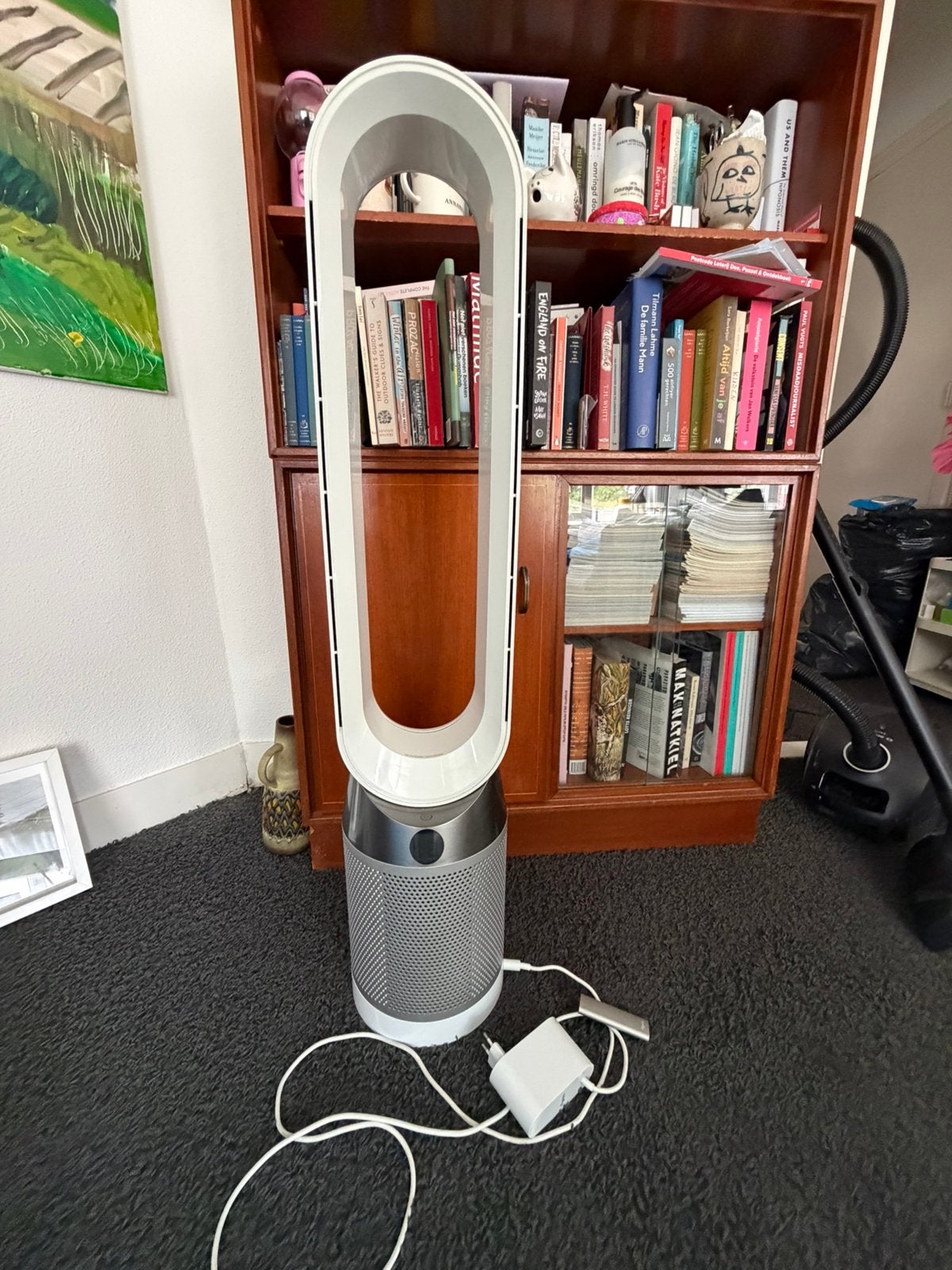 Dyson pure cool tower wit -purifier model uit 2018, Ophalen, Zo goed als nieuw, Luchtreiniger