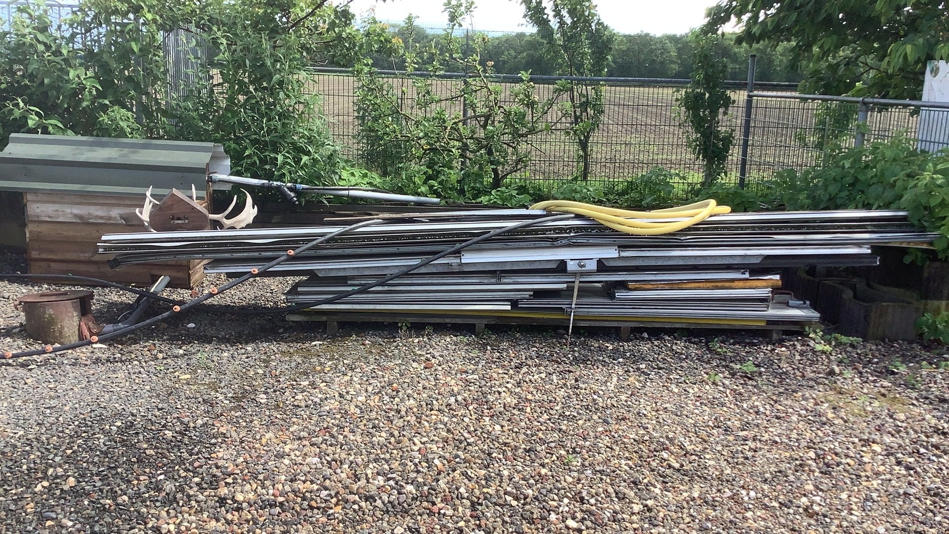 Sectionaal delen, elementen Roldeur of isolatie panelen, Ophalen