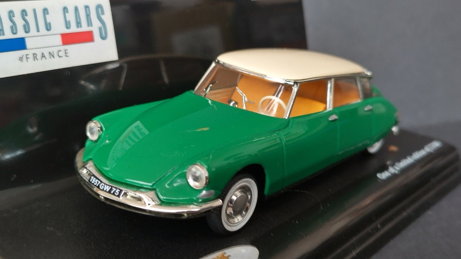 Citroen DS 19 Vert Printemps 1:43 Vitesse Pol, Overige merken, Auto, Verzenden, .