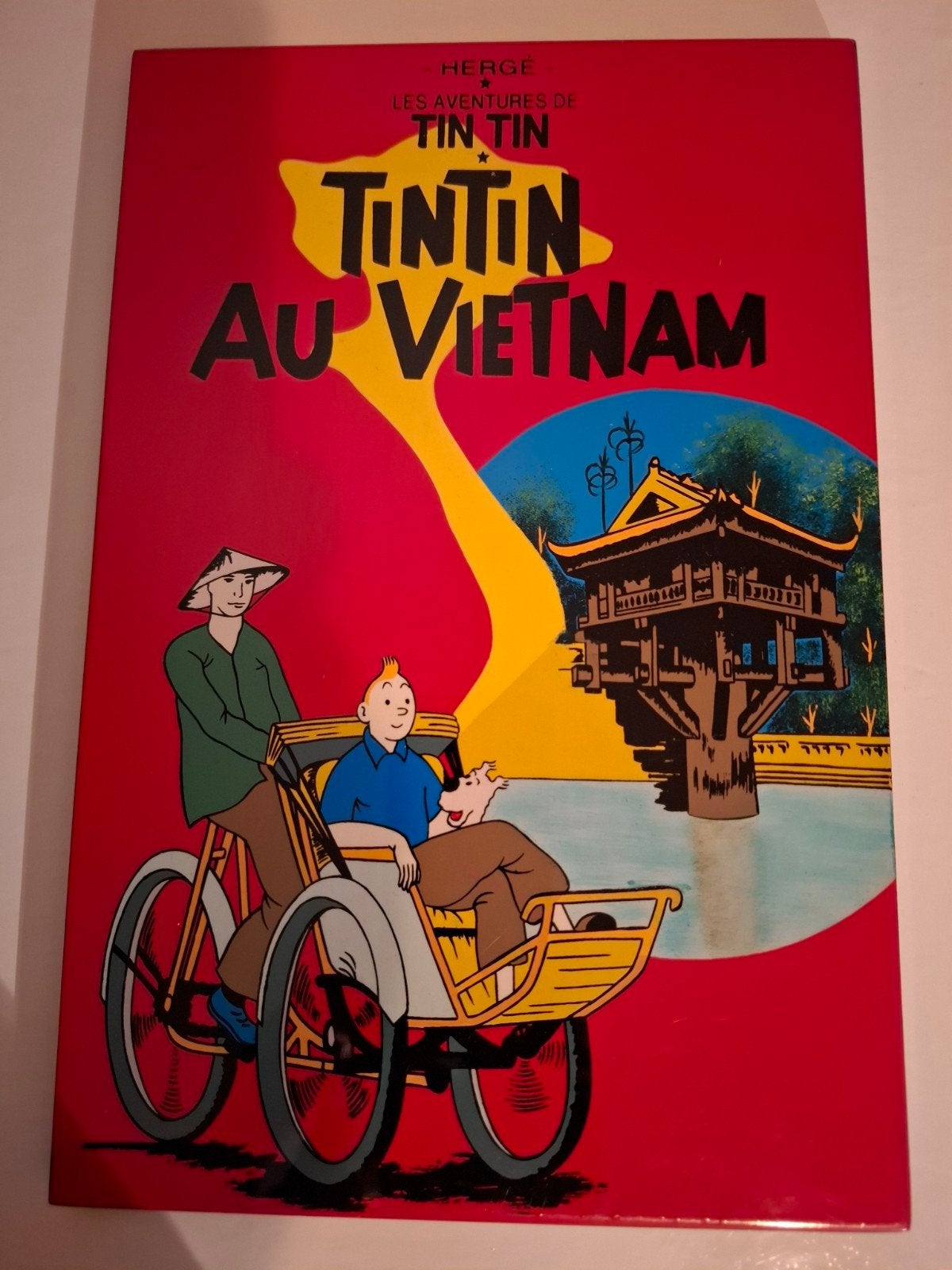 Tintin Au Vietnam - Hergé (Wanddecoratie)), Verzamelen, Ophalen of Verzenden, Zo goed als nieuw