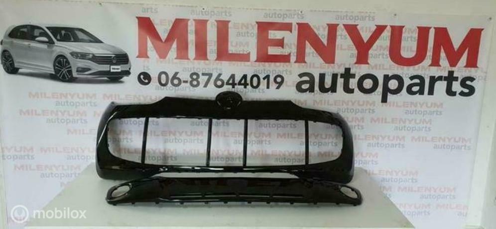 VOLKSWAGEN UP BUMPER MET BUMPERDEEL NIEUW (2011-2016) LC9X, Nieuw, Ophalen of Verzenden, Bumper, Volkswagen