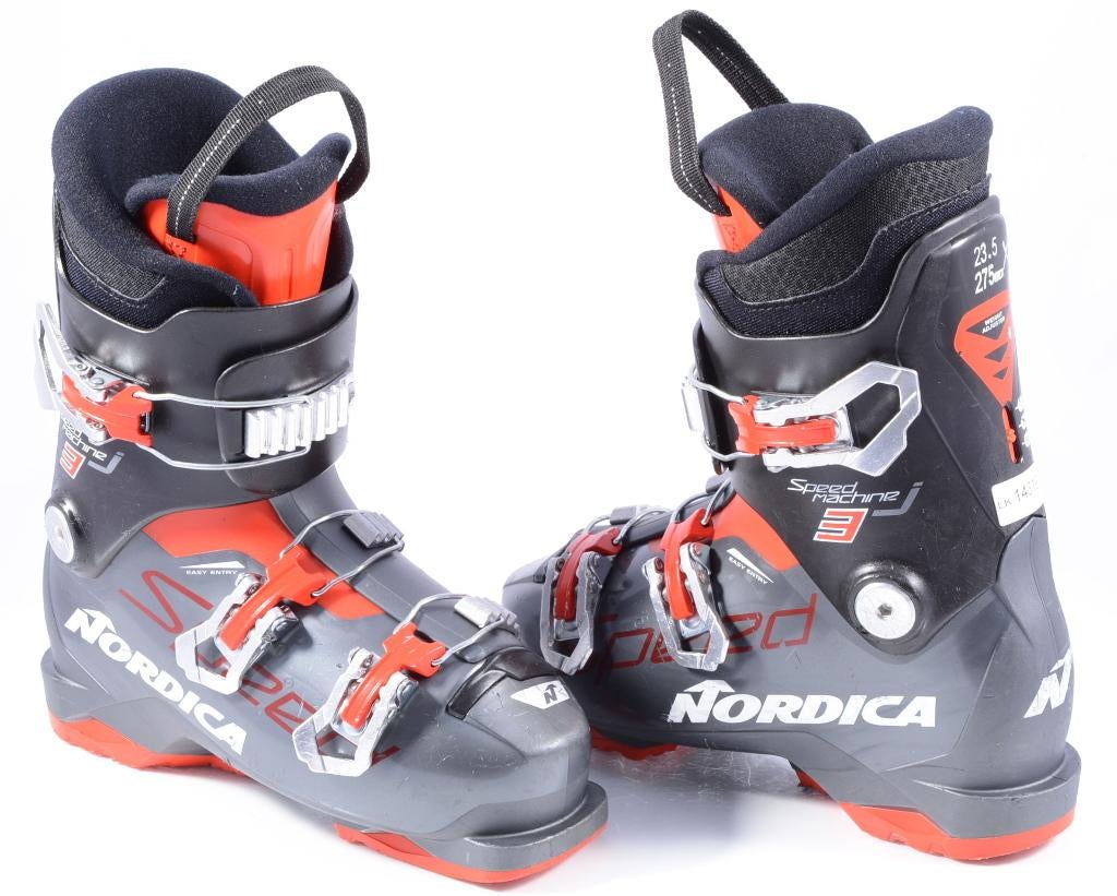 35 36 EU kinder skischoenen NORDICA SPEED MACHINE, Sport en Fitness, Skiën en Langlaufen, Gebruikt, 100 tot 140 cm, Schoenen, Ophalen of Verzenden