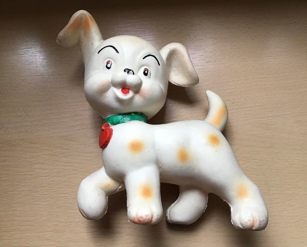 Vintage Piep Figuur Hond, Verzamelen, Ophalen of Verzenden, Gebruikt