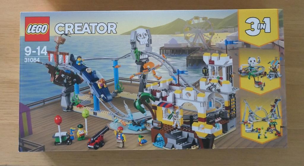 Lego 31084 Creator 3in1 Piraten Achtbaan NIEUW!, Nieuw, Ophalen of Verzenden, Compleet, Lego