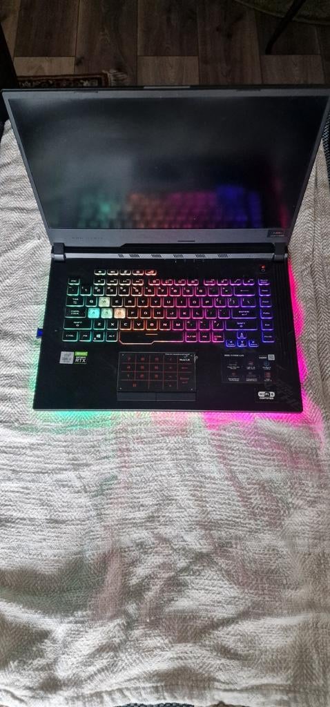 ASUS ROG Gaming Laptop, Computers en Software, Windows Laptops, Gebruikt, Met videokaart, ASUS, Ophalen of Verzenden