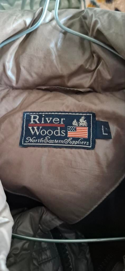 Dikke winterjas van River Woods, Kleding | Dames, Ophalen of Verzenden, Zo goed als nieuw, Bruin