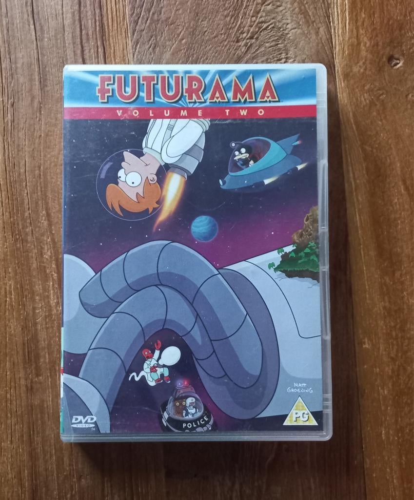 Futurama DVD - Volume 2, Vanaf 9 jaar, Ophalen of Verzenden, Gebruikt, Science Fiction en Fantasy