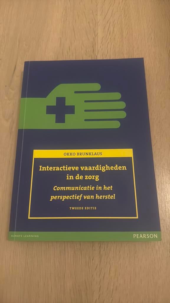 O. Brunklaus - Interactieve vaardigheden in de zorg, O. Brunklaus, Ophalen of Verzenden, Zo goed als nieuw, Nederlands