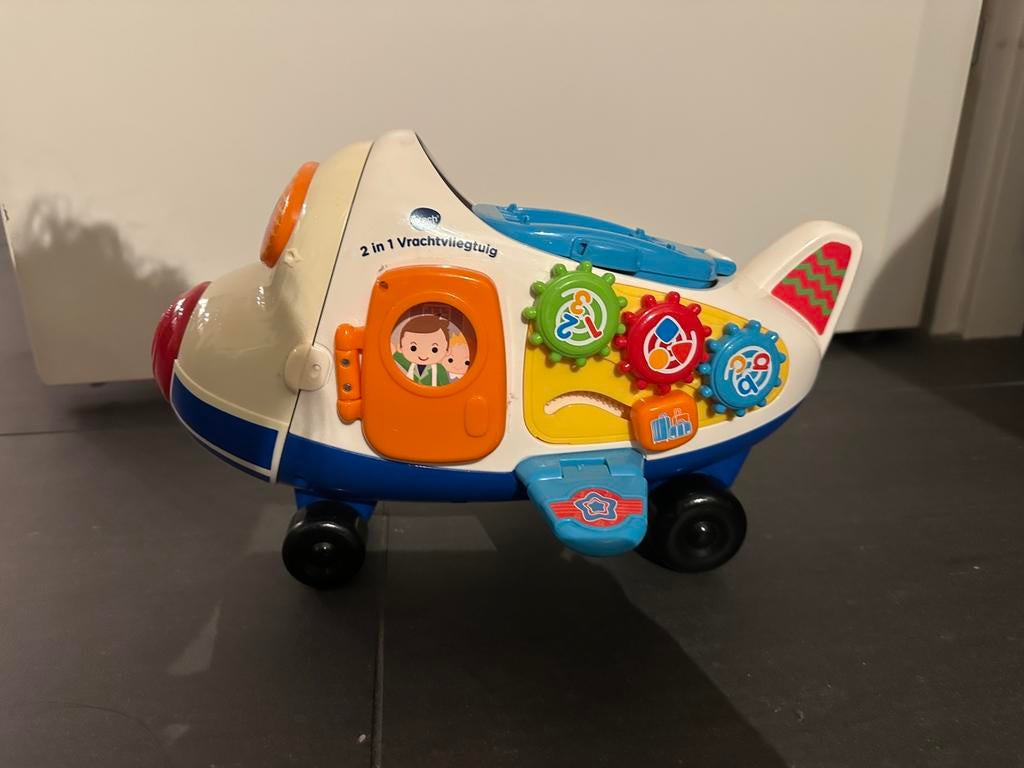 Vtech Toet Toet Auto's 2-in-1 Vrachtvliegtuig, Ophalen of Verzenden