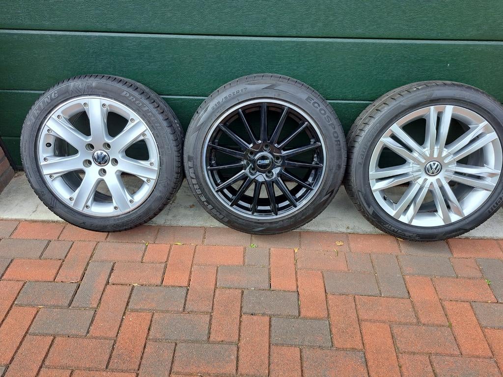 17 inch velgen 5x112, Auto-onderdelen, Overige, 215 mm, 17 inch, Ophalen of Verzenden