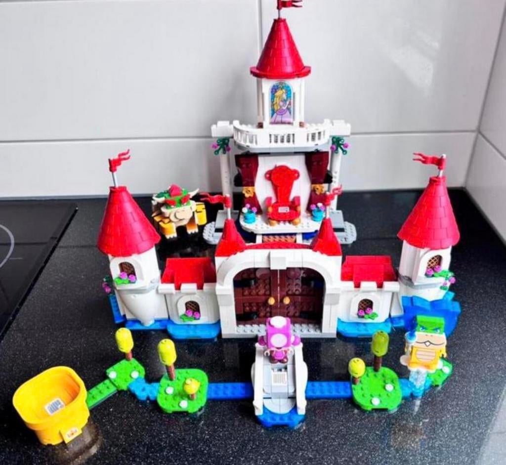 LEGO Super Mario 71408 Peach’ Kasteel, Ophalen of Verzenden, Zo goed als nieuw