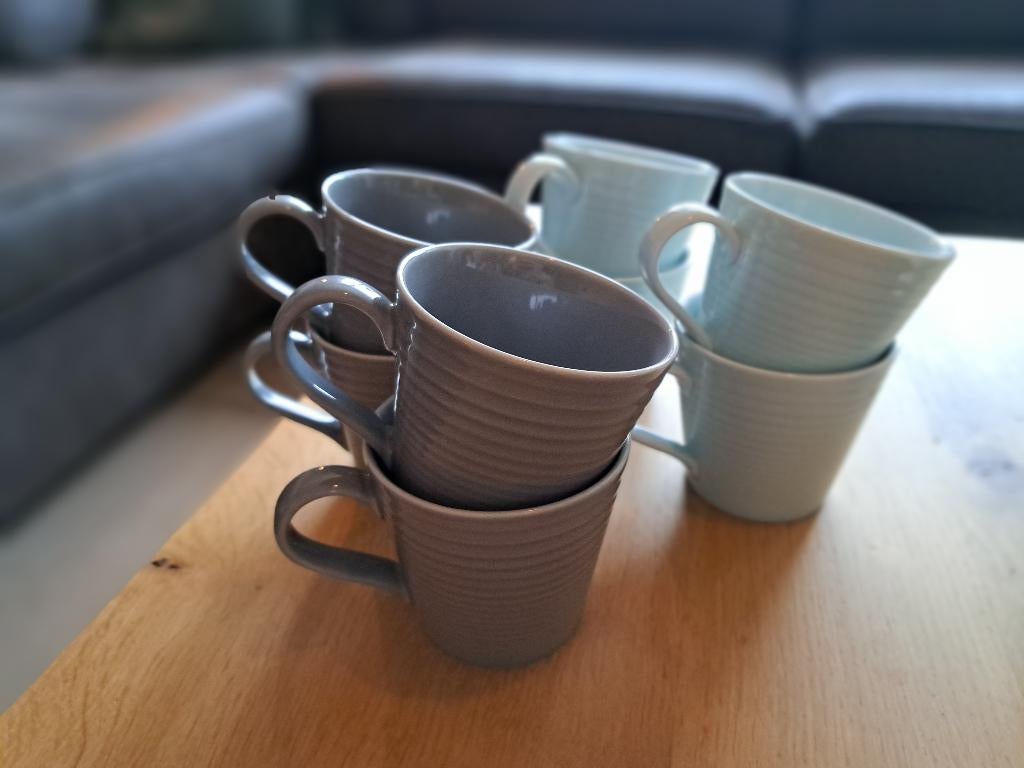 8 Mokken Royal Doulton Gordon Ramsay Maze, Huis en Inrichting, Keuken | Servies, Nieuw, Ophalen of Verzenden, Overige stijlen