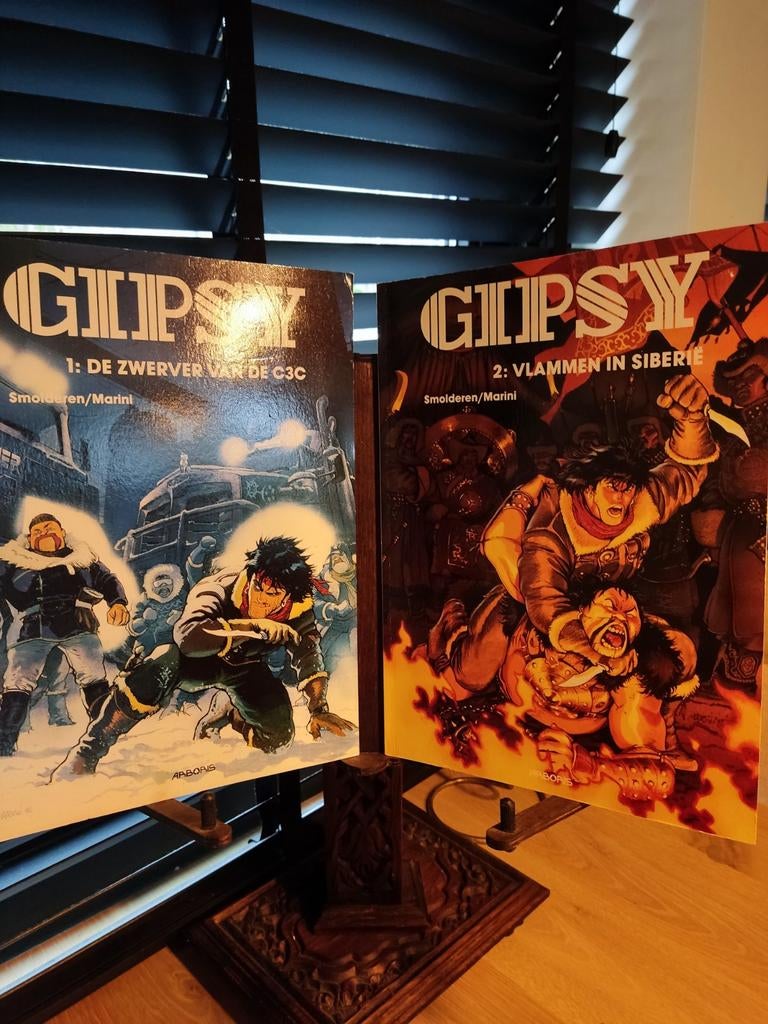Gipsy, Boeken, Stripboeken, Zo goed als nieuw, Complete serie of reeks, Ophalen of Verzenden