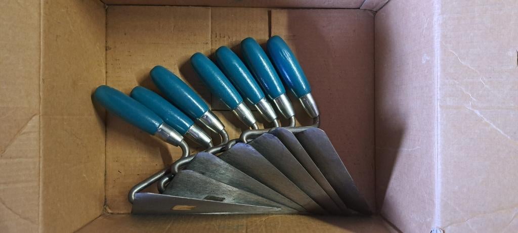ETOP Troffel 7x nieuw !, Doe-het-zelf en Verbouw, Gereedschap | Handgereedschap, Ophalen of Verzenden, Zo goed als nieuw