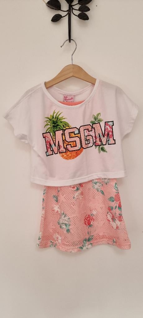 Jurk met los shirt maat 98 104 NIEUW!, Ophalen of Verzenden, Nieuw, Meisje, Jurk of Rok