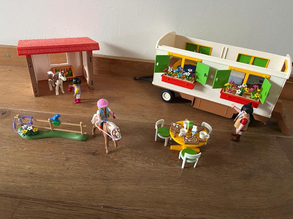 Playmobil Caravan 70510, Kinderen en Baby's, Speelgoed | Playmobil, Gebruikt, Ophalen