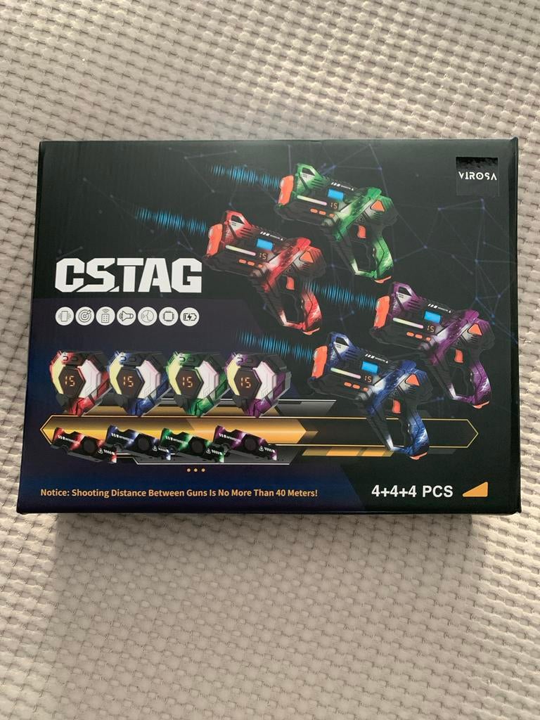 Nieuw lasergame spel 4 personen nu aanbieding, Verzamelen, Verzenden