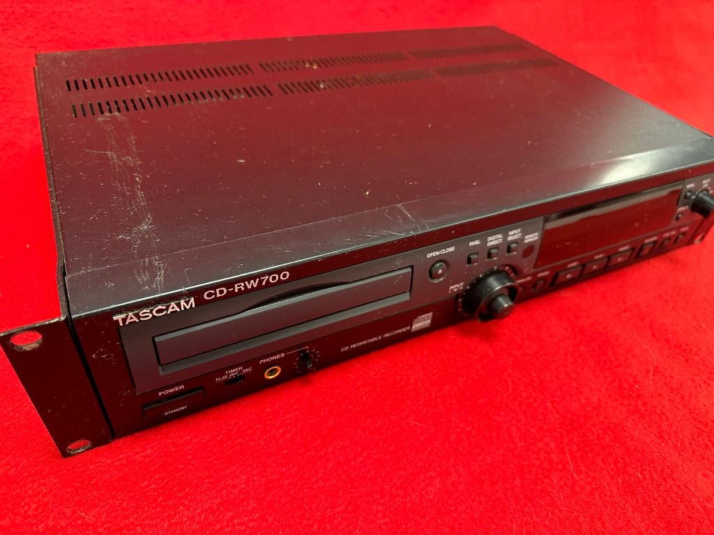 Tascam CD-RW700 CD-Recorder, Ophalen of Verzenden, Refurbished, Overige merken