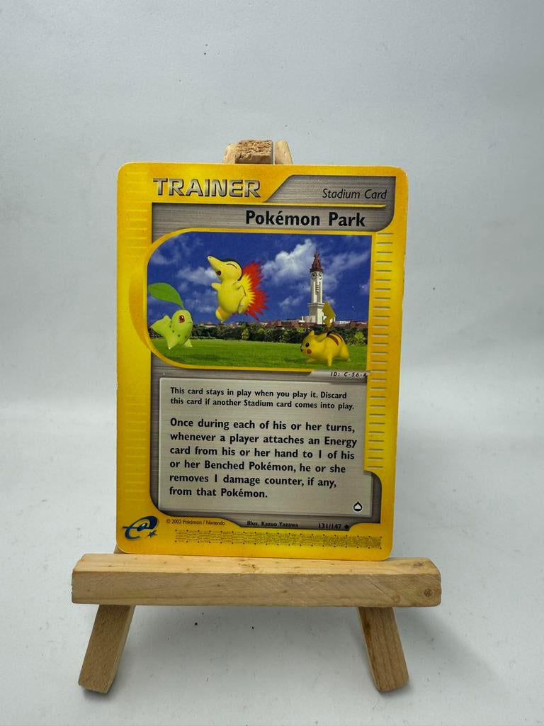 Pokémon Park - Aquapolis - gd, Ophalen of Verzenden, Zo goed als nieuw, Losse kaart
