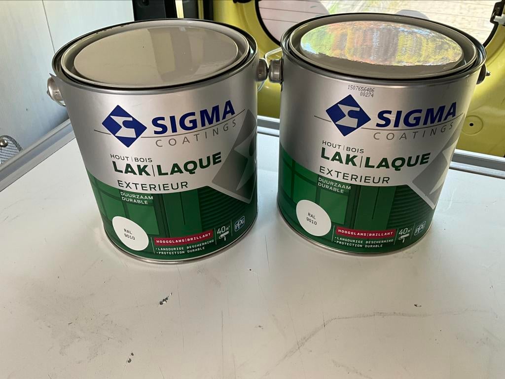Sigma 9010 / 9001 hoogglans 2;5 l. Ps  49 euro, Ophalen of Verzenden, Nieuw