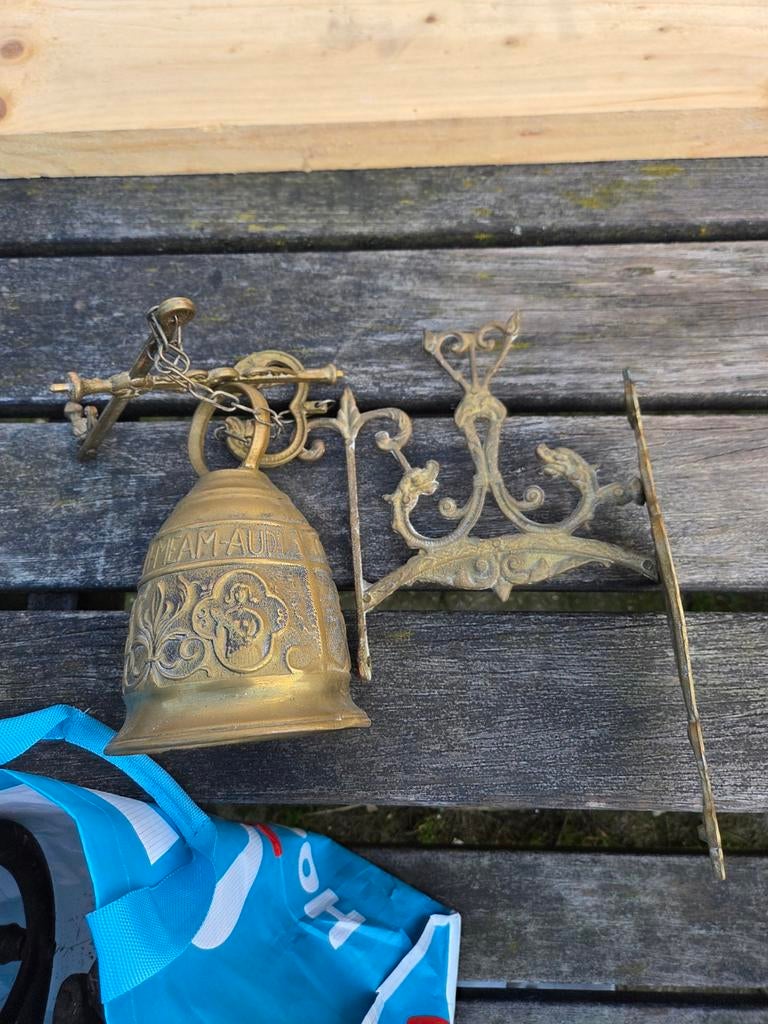 Oud antieke deurbel, Antiek en Kunst, Ophalen of Verzenden
