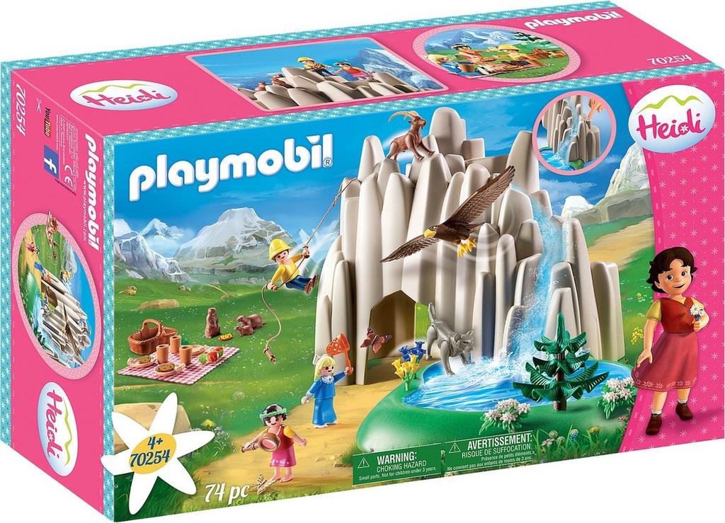 Playmobil Heidi, Klara en Peter bij het meer - 70254, Ophalen of Verzenden, Zo goed als nieuw, Complete set