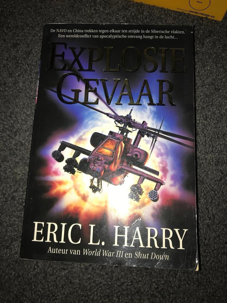 EXPLOSIE GEVAAR Eric L.Harry, Ophalen of Verzenden, Zo goed als nieuw