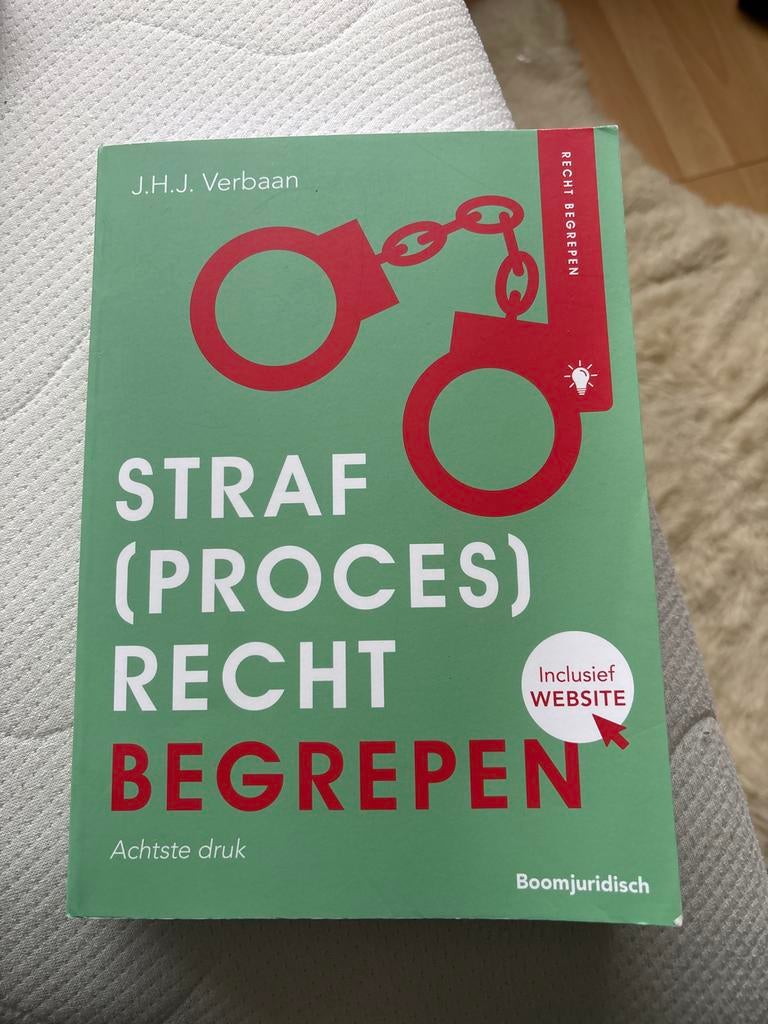 Strafprocesrecht Begrepen - J.H.J. Verbaan, Verzenden, Gamma, Zo goed als nieuw, Overige niveaus