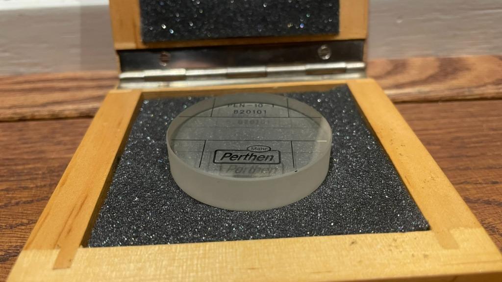Mahr Perthen Metrology Kalibratiestandaard PEN-10-1, -, Ophalen of Verzenden, Zo goed als nieuw, Mahr GmbH