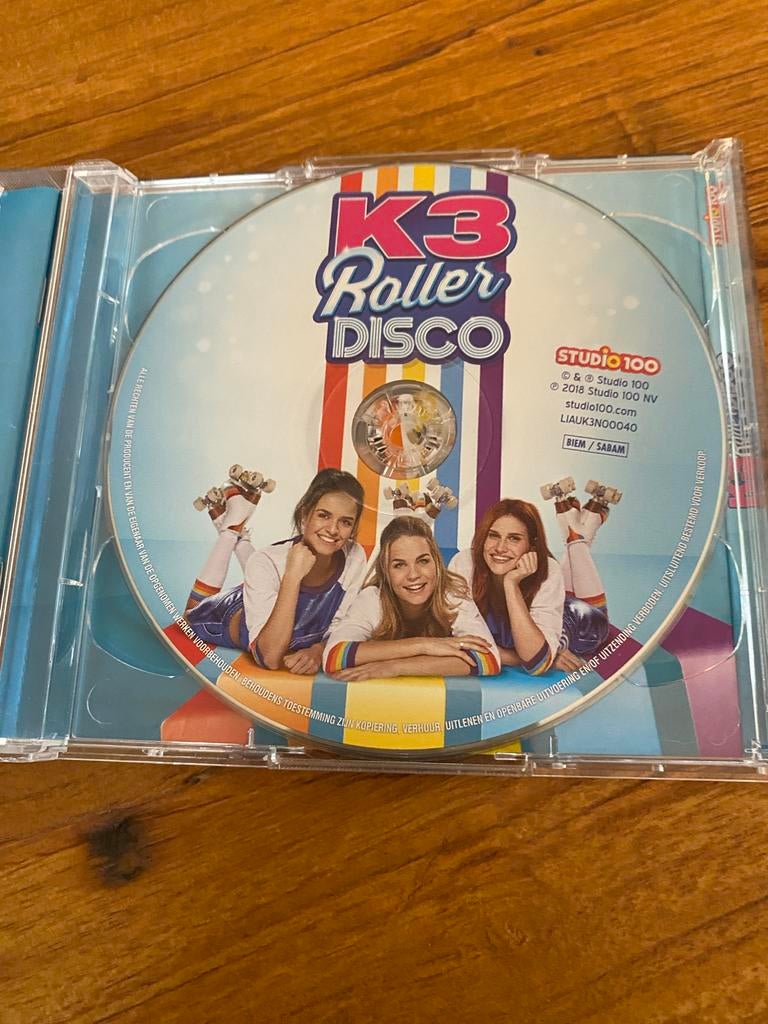 K3 Roller Disco- Dubbel CD (Vlindershow)Zo goed als nieuw, Boxset, Ophalen of Verzenden, Zo goed als nieuw, Muziek