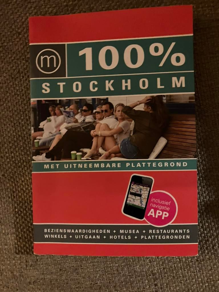 100 % Stockholm reisgids, Overige merken, Europa, Ophalen of Verzenden, Zo goed als nieuw
