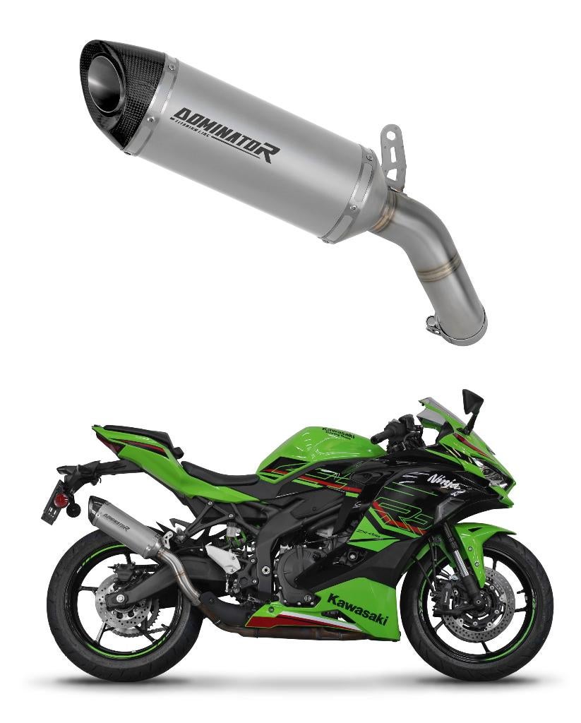 [DOMINATOR UITLAAT] Kawasaki ZX4R ZX-4R ZX4RR 2023 2024, Verzenden, AMSTERDAM, Nieuw, DOMINATOR