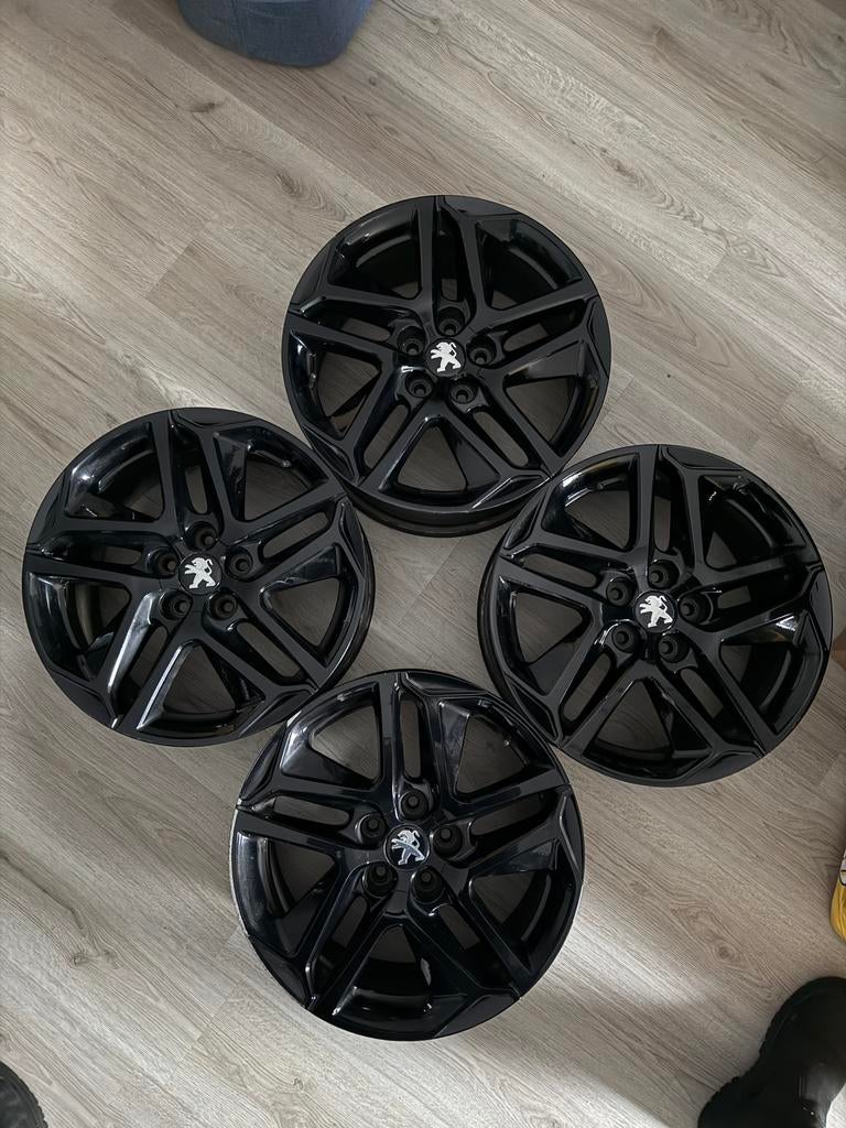 Peugeot velgen 17 inch gt-line, Auto-onderdelen, Ophalen, Gebruikt, Velg(en), 17 inch
