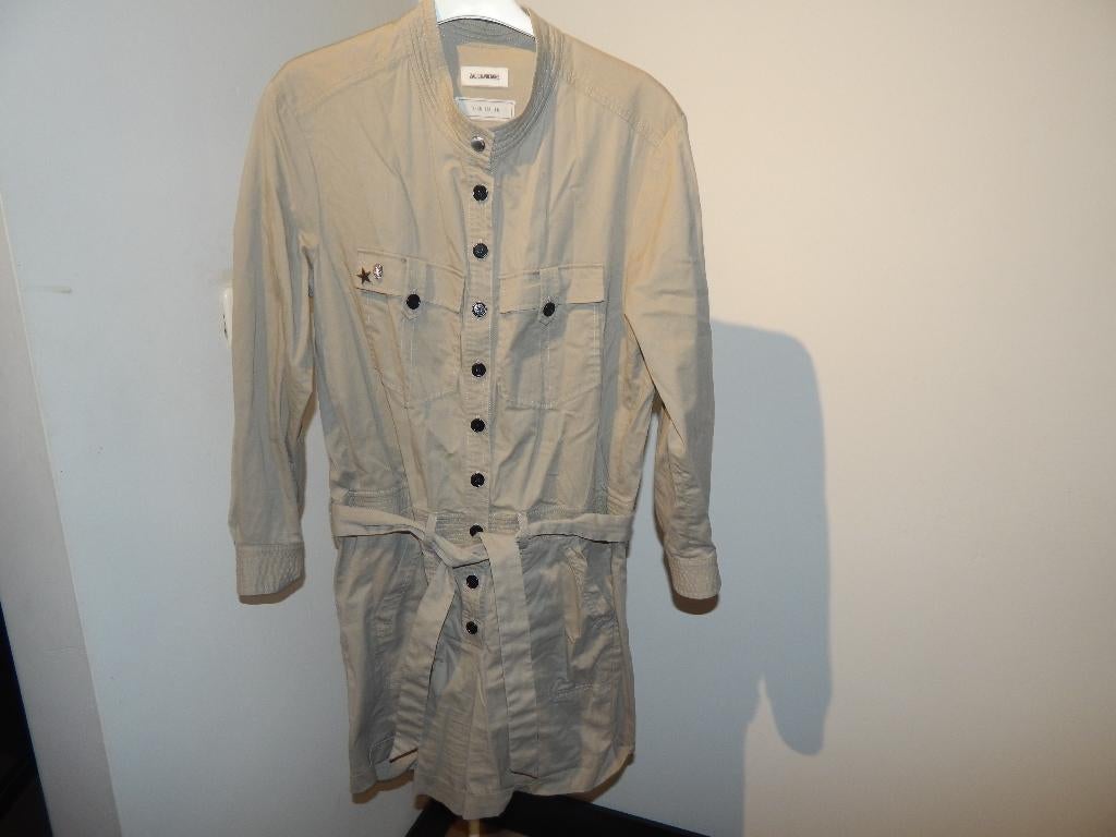 Zadig & Voltaire broek pakje jumpsuit stoere look mt S