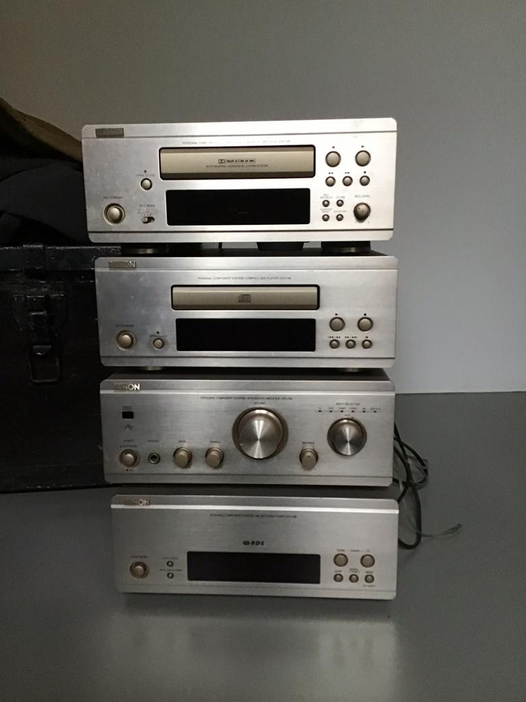 Denon F88 midiset, Ophalen of Verzenden, Cassettedeck, Denon