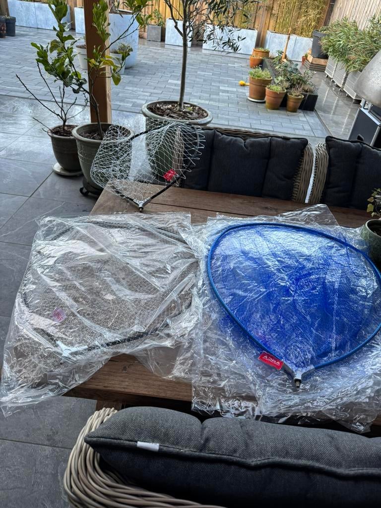 nieuwe arca nylon schepnetten 50 x 60 cm, Watersport en Boten, Hengelsport | Witvissen, Nieuw, Net of Fuik, Ophalen of Verzenden