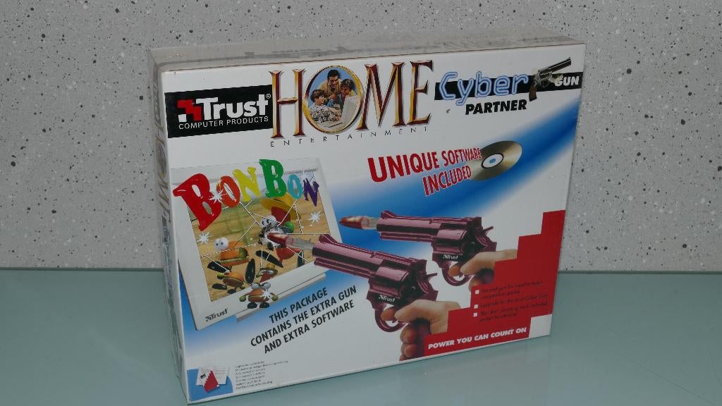 Trust CyberGun | Home Partner PC lightgun | SEALED NEW, Computers en Software, Vintage Computers, Ophalen of Verzenden