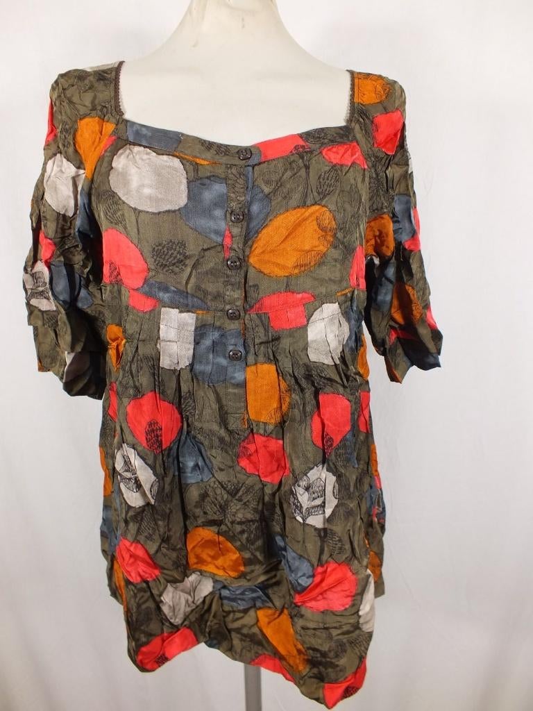 Apart damesshirt.Mt 34.Merk Jackpot, ., Oranje, Ophalen of Verzenden, Zo goed als nieuw