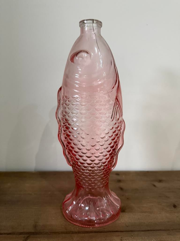Glazen vis Hoogte 30 cm, Huis en Inrichting, Woonaccessoires | Vazen, Ophalen, Overige kleuren, Minder dan 50 cm, Glas