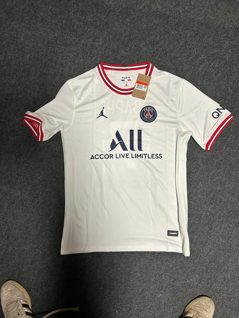 Gesigneerd PSG Shirt 2021/2022 Mbappe COA, Ophalen, Zo goed als nieuw, Buitenlandse clubs, Shirt