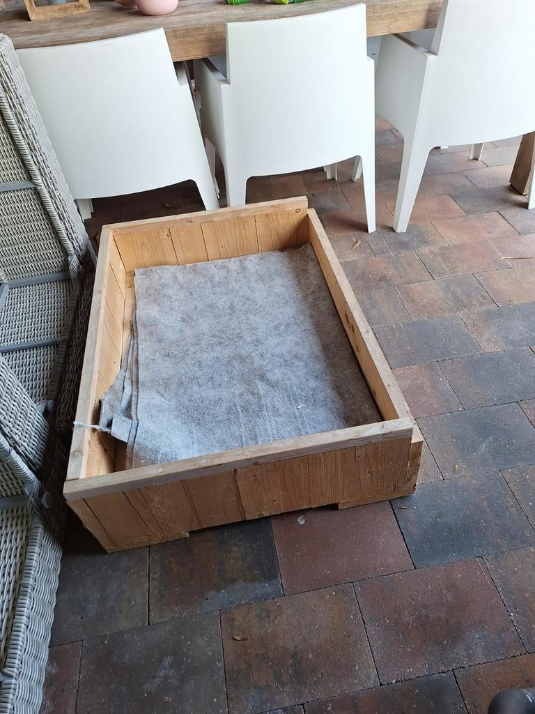 Hondenmand van steigerhout, Ophalen, Overige