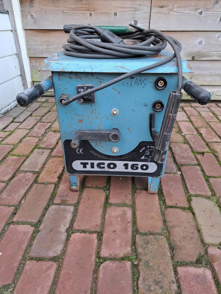Tico 160 lasapparaat - 220V industrieel, Doe-het-zelf en Verbouw, Gereedschap | Lasapparaten, Elektroden, Minder dan 150 ampère