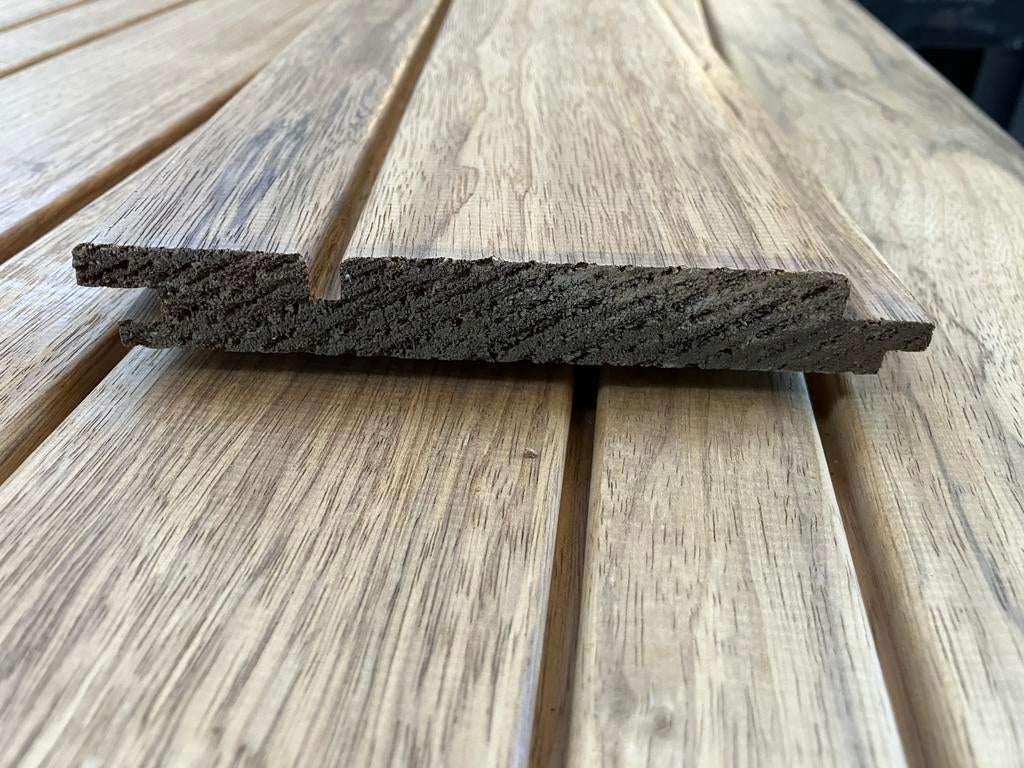 Frake / ayous vario model barcode, Doe-het-zelf en Verbouw, Hout en Planken, Nieuw, Plank, Overige houtsoorten, Minder dan 25 mm